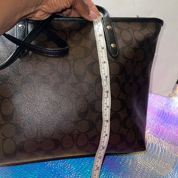 Coach Black and Brown Women's Tote Bag